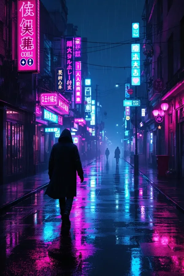 霓虹夜行者